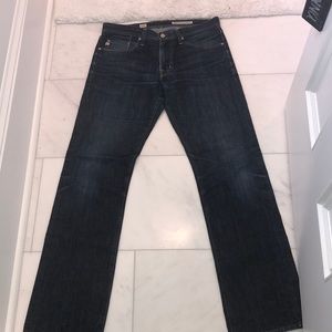 NWOT Adriano Goldshmeid straight leg protege jeans